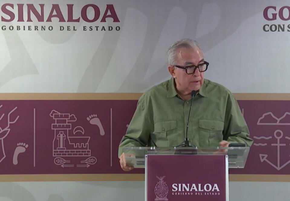 El gobernador de Sinaloa, Rubén Rocha Moya. Foto: Especial