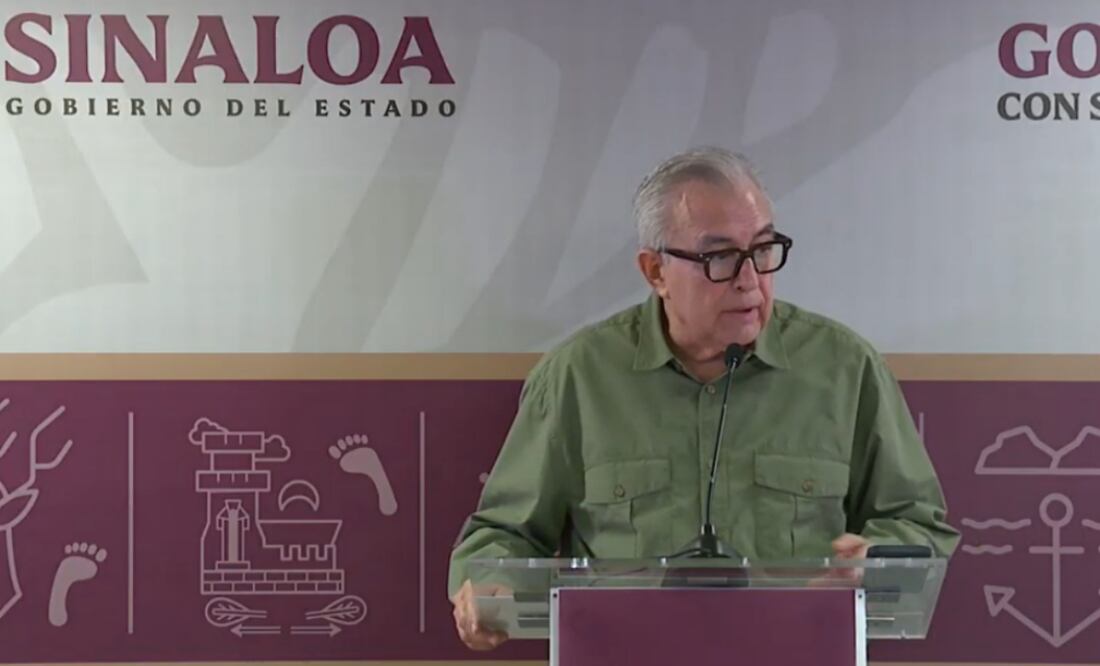 El gobernador de Sinaloa, Rubén Rocha Moya. Foto: Especial