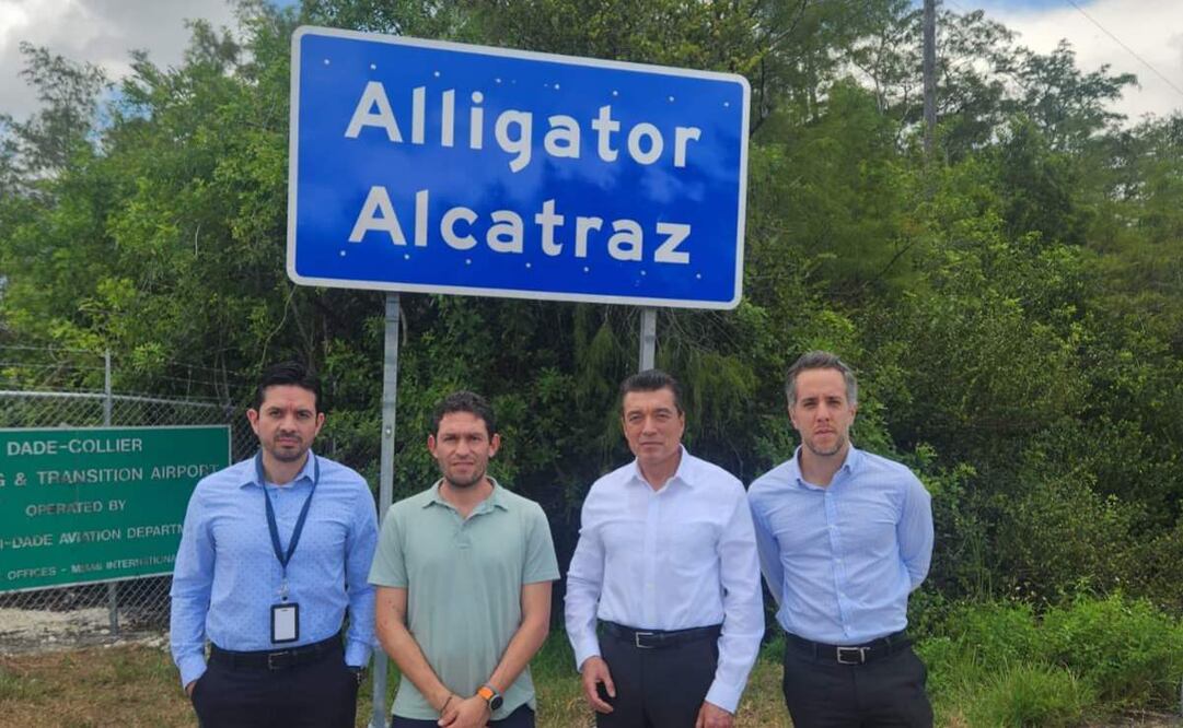 Rutilio Escandón realiza visitas a mexicanos detenidos en Miami. Foto: Especial
