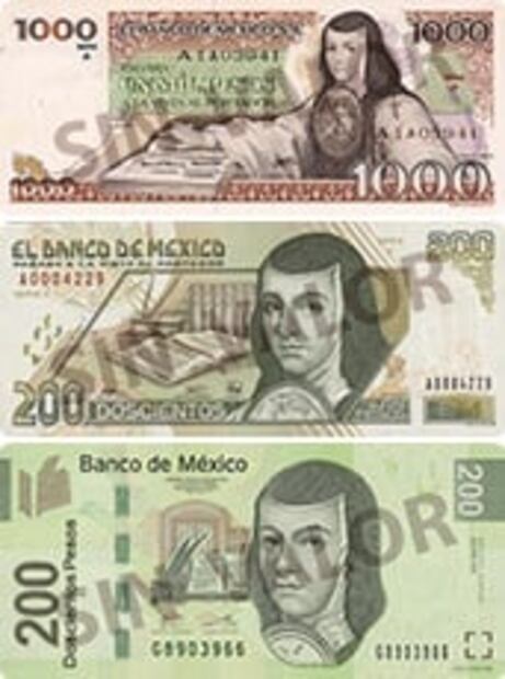 Y tras el billete de $200... el que sigue es el nuevo de mil; aparecerán dos mujeres