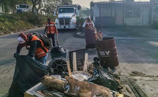 Recolectan 150 toneladas de residuos del puerto de Veracruz; ayudará a prevenir focos de infección
