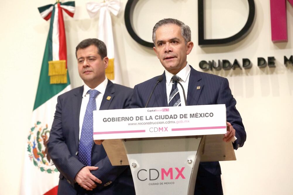 Miguel Ángel Mancera, jefe de Gobierno de la Ciudad de México, anunció operativos en los alrededores de la Universidad Nacional. (ARCHIVO EL UNIVERSAL)