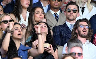De Jennifer Lopez a Jaafar Jackson, los famosos que brillaron en Wimbledon 