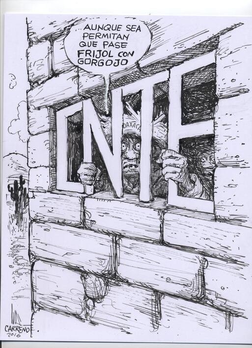 Sin comida por bloqueo