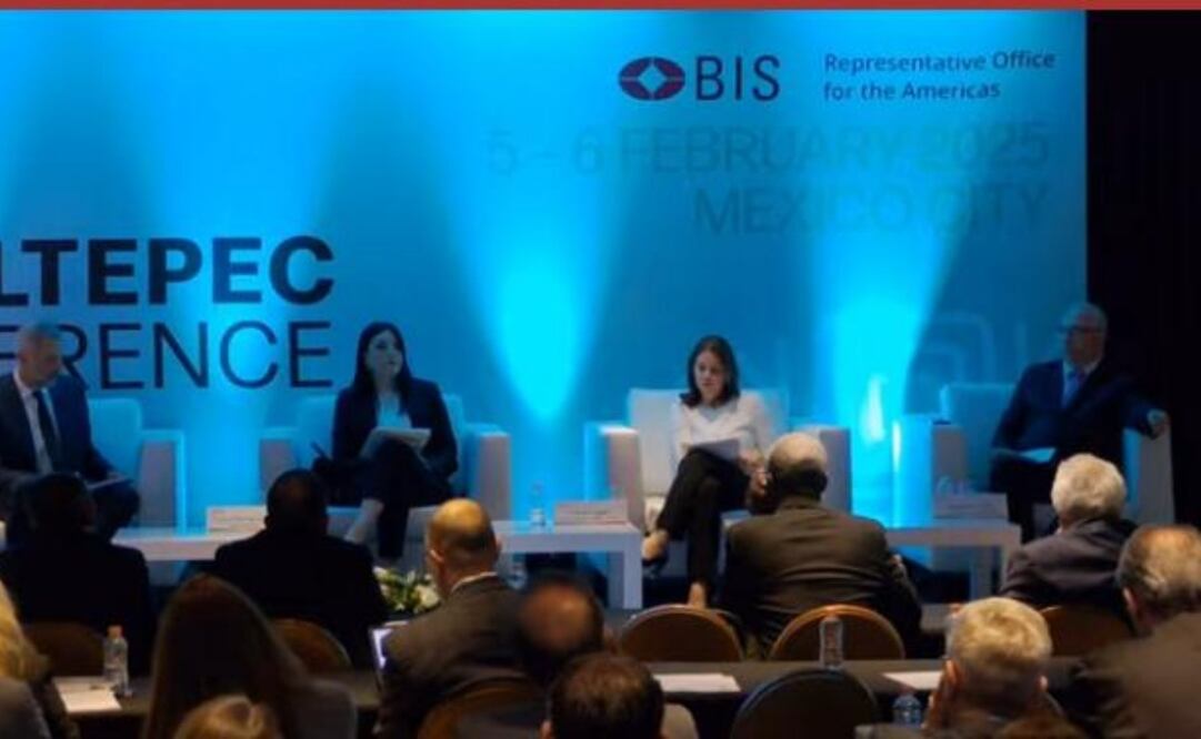 Victoria Rodríguez Ceja, confirmó lo plasmado en el anuncio de política monetaria que dio a conocer este jueves la junta de gobierno. (06/02/25) Foto: Leonor Flores/El Universal