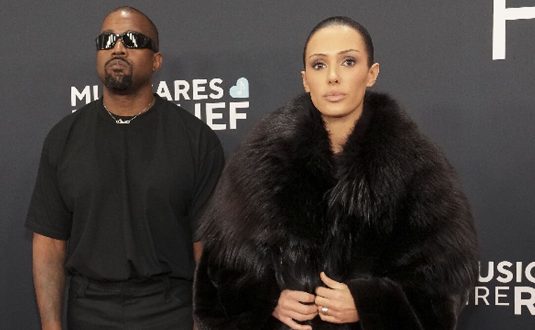 Bianca Censori y Kanye West en los Grammy 2025. Foto: EFE/EPA.