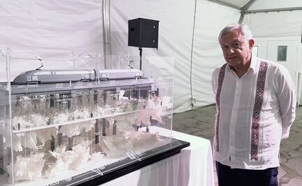 AMLO proyecta inauguración de Tren Maya para 2023