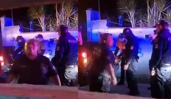 Policías de Cuzamá, Yucatán detienen a hombre que convulsionaba; vecinos documentan presunto abuso de autoridad