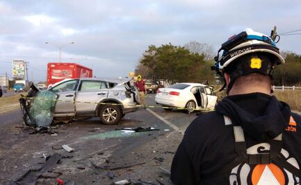 Accidente carretero deja un muerto y tres heridos en Nuevo León