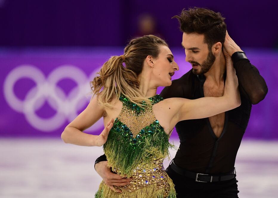 AFP. Gabriella Papadakis y Guillaume Cizeron