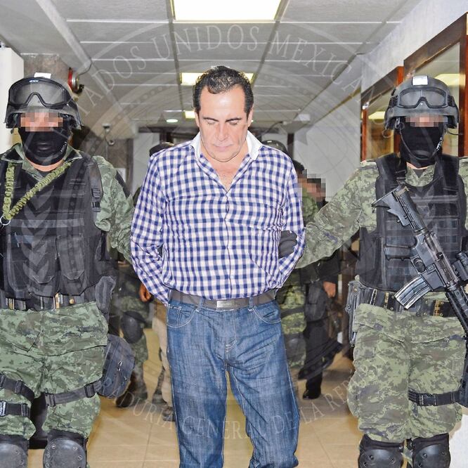 Héctor Beltrán Leyva, El "H", fue detenido en octubre de 2014 en un restaurante de San Miguel Allende, Guanajuato. ARCHIVO EL UNIVERSAL
