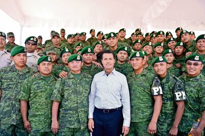 EPN: lealtad militar da certeza al futuro del país