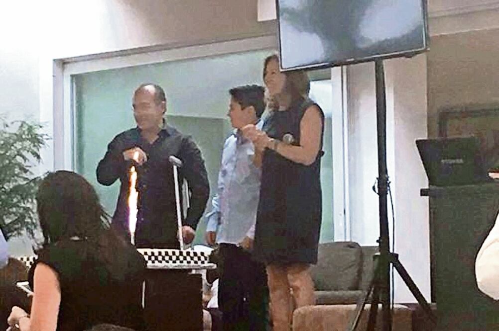 Felipe Calderón festeja su cumpleaños 54