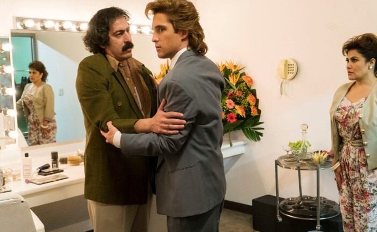 Martín Bello y Diego Boneta compartieron créditos durante las dos primeras temporadas de "Luis Miguel: la serie". Foto: Netflix.