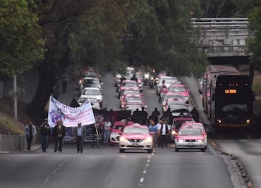 Reportan saldo blanco tras protesta de taxistas en la CDMX