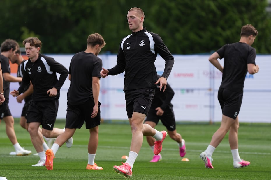 Nueva Zelanda en entrenamiento, durante la Fase de Grupos del Mundial de 2026 - Foto: AP