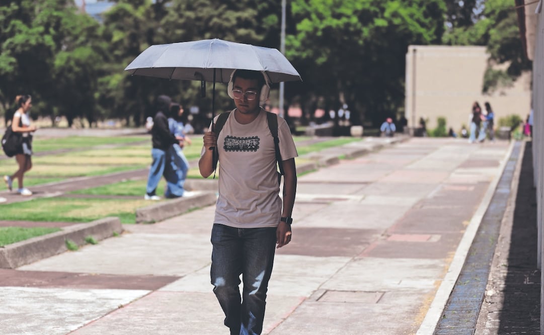 Se esperan temperaturas de hasta 4 grados arriba del promedio. Foto: Fernanda Rojas/ EL UNIVERSAL 