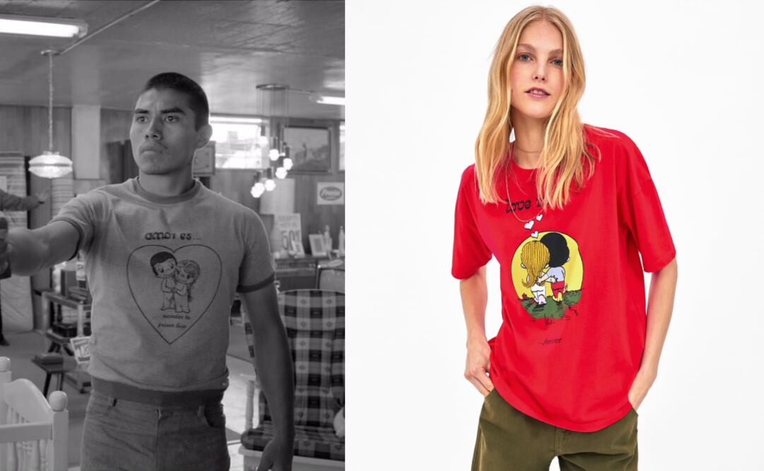 Zara lanza playera del cómic popular de los setenta "Love is..." Foto: Instagram/cortesía Zara