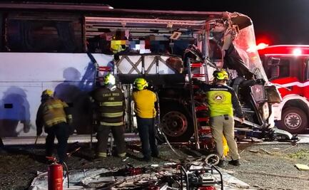Choque entre autobús y camión deja 2 muertos; hay al menos 10 heridos en Tamaulipas
