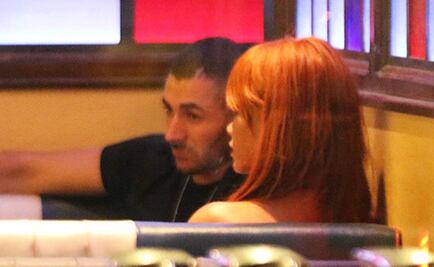 Captan a Rihanna y Benzema