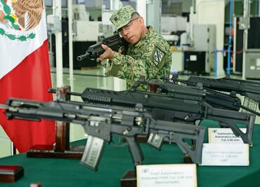 Así se fabrica la serpiente de fuego; es el fusil de asalto 100% mexicano