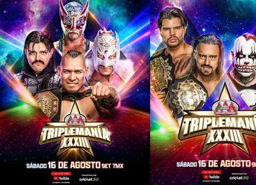 Cartelera y horarios de Triplemanía XXXIII; ¿dónde ver en vivo el magno evento de Lucha Libre AAA este sábado 16 de agosto?
