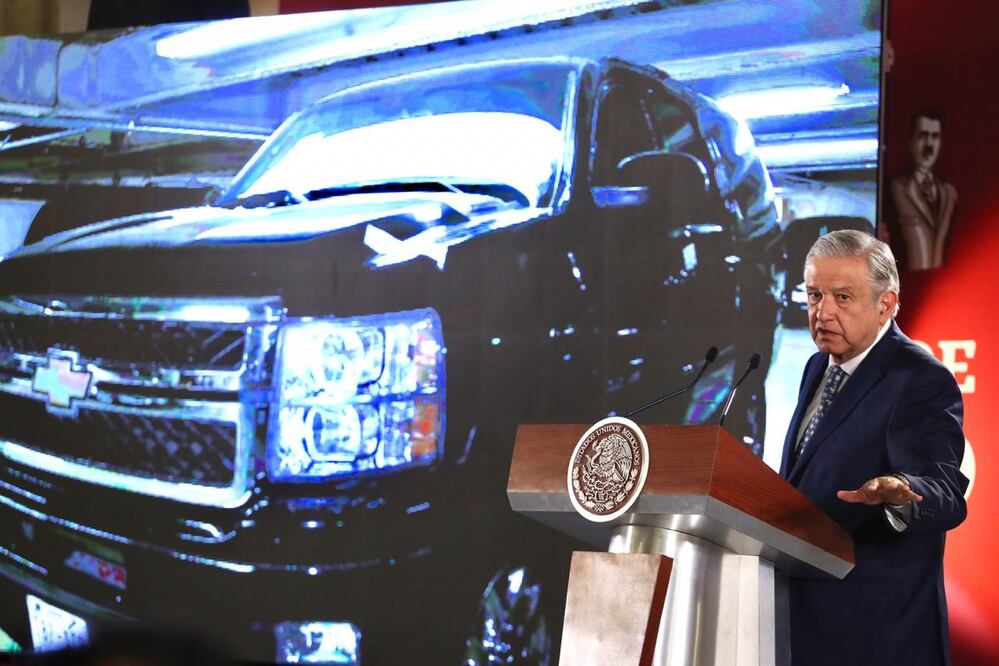 Varios de los vehículos que se venderán son blindados. Foto: Berenice Fregoso / EL UNIVERSAL