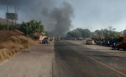 Blockades reported in Michoacán