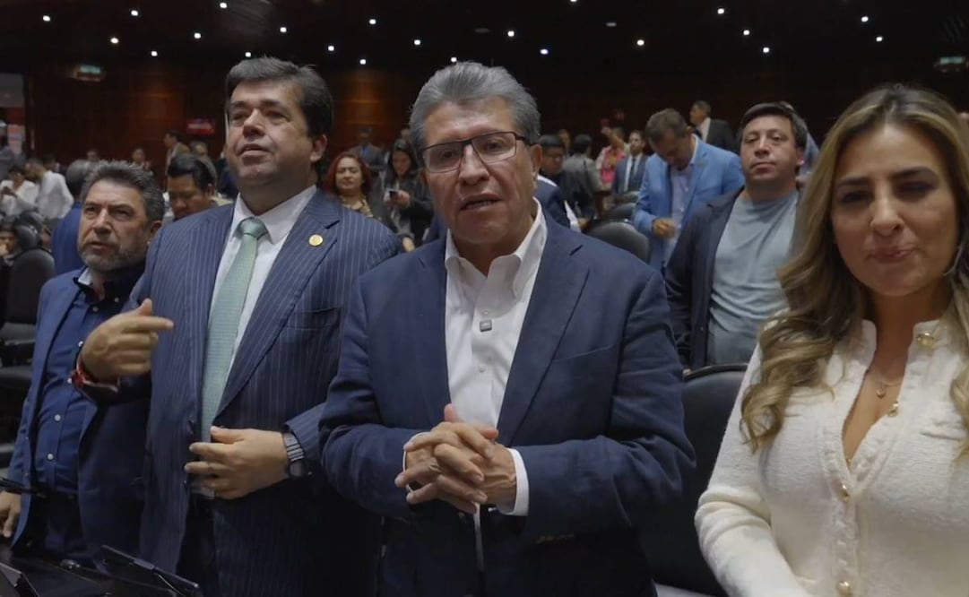 Ricardo Monreal, coordinador de Morena en San Lázaro durante la discusión de reforma al artículo 19 constitucional el 13 de noviembre del 2024. Foto: Captura de video