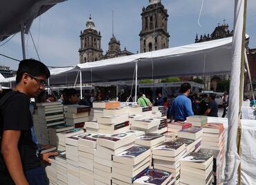 La Feria del Libro del Zócalo inicia este viernes