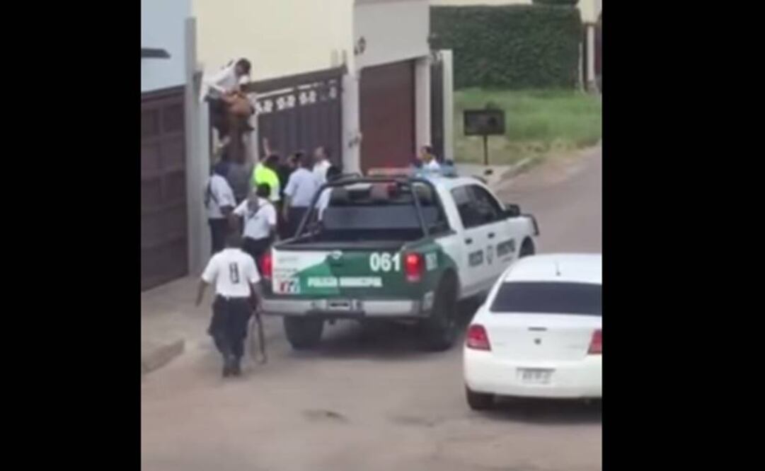 Graban fuga y recaptura de reo en Sonora