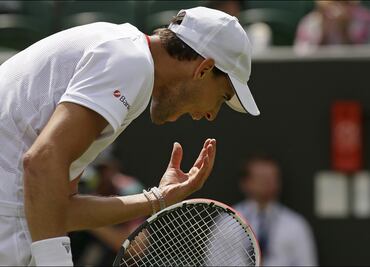 Primera sorpresa de Wimbledon en la rama varonil; eliminan a Thiem