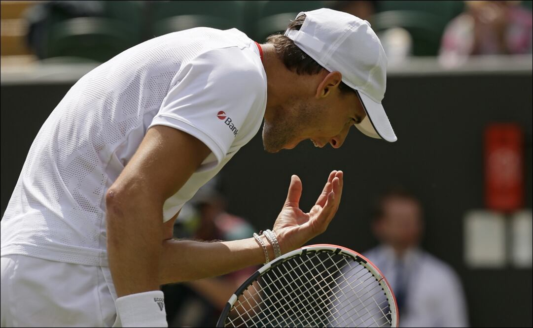 El austriaco Dominic Thiem, cuarto mejor preclasificado. Foto: AP