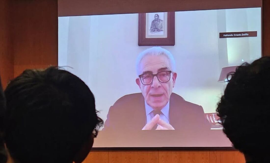 A 100 días del nuevo gobierno de Claudia Sheinbaum, el expresidente Ernesto Zedillo instó a la actual mandataria a detener lo que considera la destrucción de la democracia en México. (10/01/25) Foto: ITAM