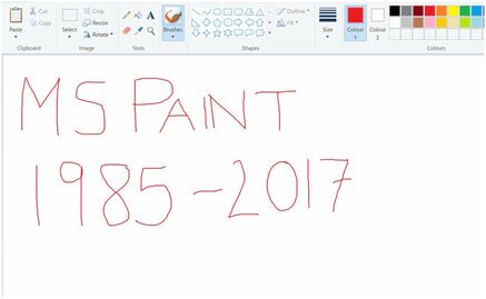 ¡Hasta siempre Paint!