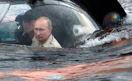 Otra aventura de Putin; se sumerge en aguas de Crimea