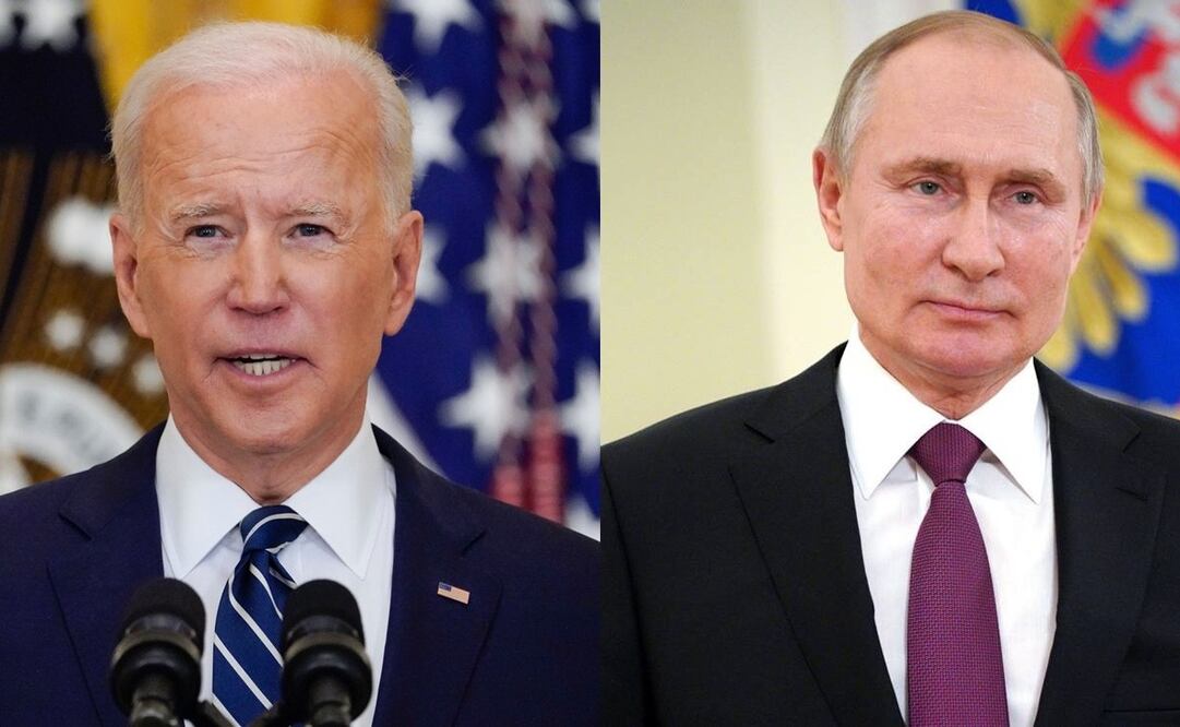 Preciamente, Biden dijo que se mantuvo en contacto con los aliados "clave" de EU para coordinar su respuesta y asegurarse de que el presidente ruso no les culpara de lo sucedido. Fotos: AP/EFE