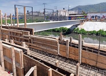 Con avance de 70%, puente peatonal en Chimalhuacán