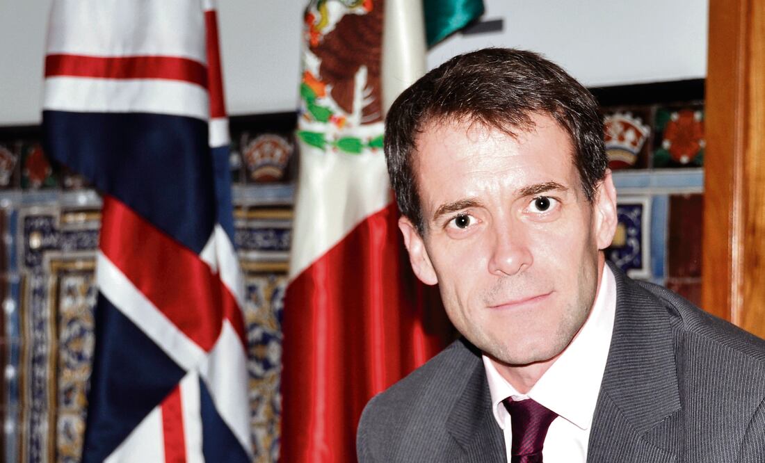 Olivier Evans indicó que hay 300 empresas británicas haciendo negocios en México