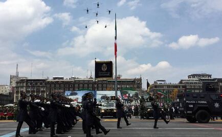 Reportan saldo blanco tras desfile militar