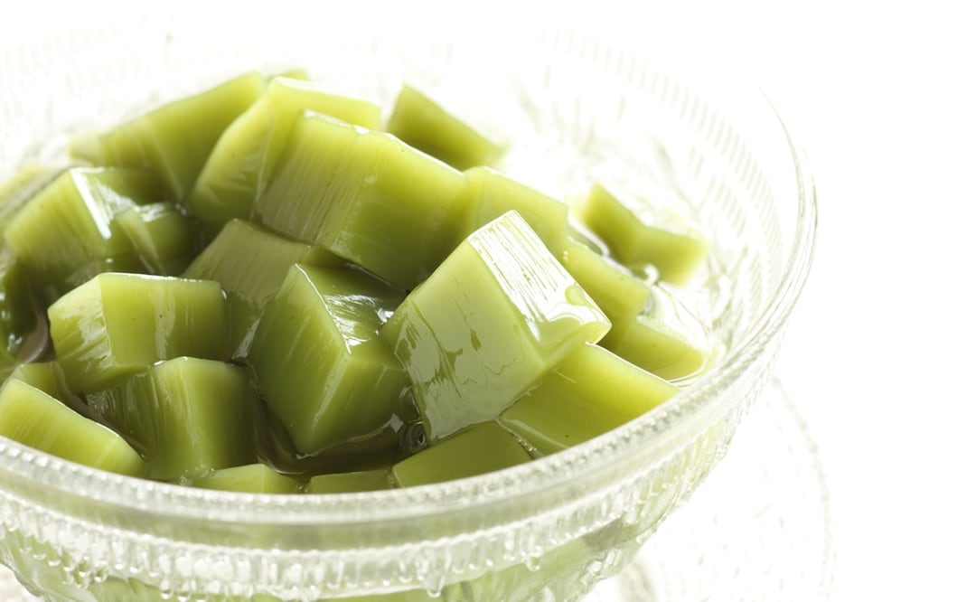 Gelatina de té verde. Foto: iStock