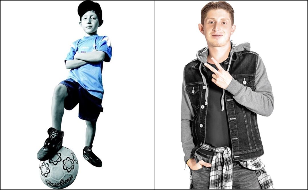 Cancha de futbol y set de televisión, los dos lugares en los que Octavio fue más feliz. Fotos: ARCHIVO EL UNIVERSAL