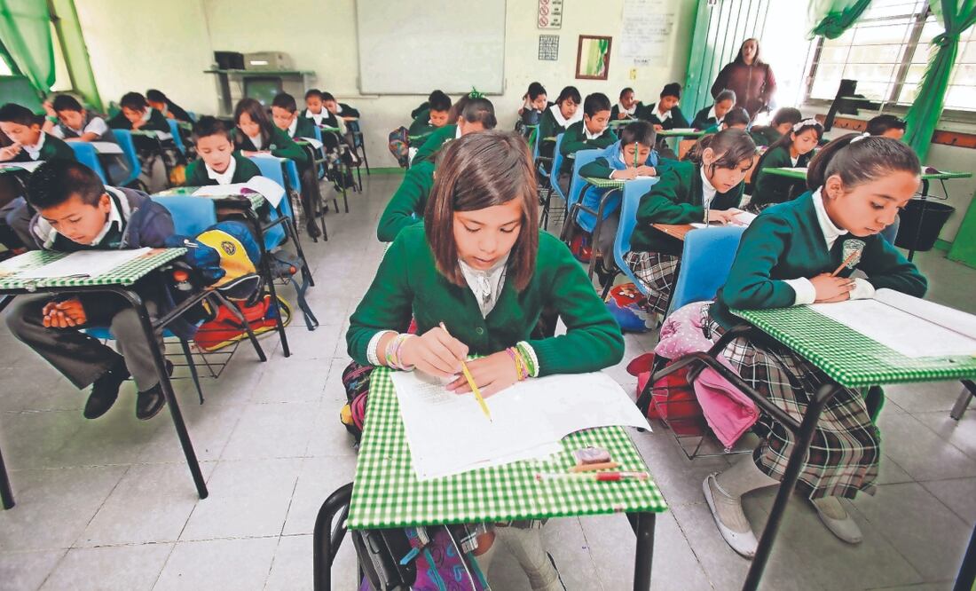 Por primera ocasión, en el ciclo escolar 2024-2025 la SEP desplazó las evaluaciones diagnósticas e implementó los EIA. ARCHIVO EL UNIVERSAL