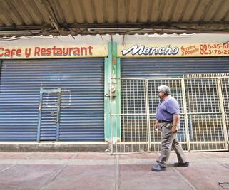 Crisis acabó con el famoso Moncho