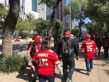Aficionados de Chiefs sí vinieron a México
