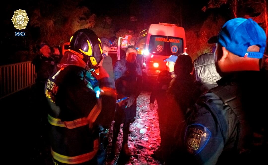 Rescatan a nueve personas extraviadas en el parque Los Dinamos. Foto: SSC