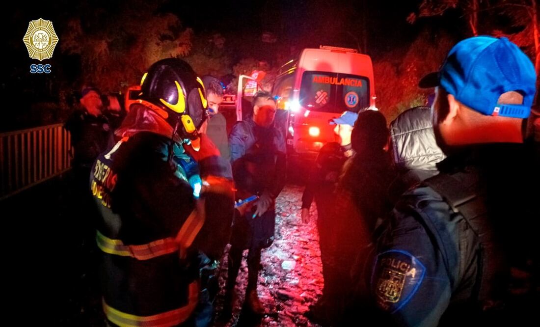 Rescatan a nueve personas extraviadas en el parque Los Dinamos. Foto: SSC