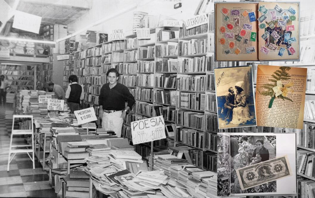 Los “tesoros” encontrados dentro de libros viejos