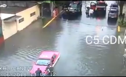 Activan alerta naranja en cuatro delegaciones por lluvias