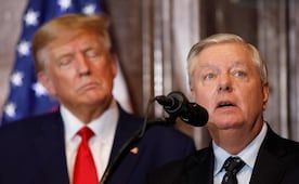 Trump lamenta la muerte del senador Lindsey Graham; lo califica como "auténtico Patriota"